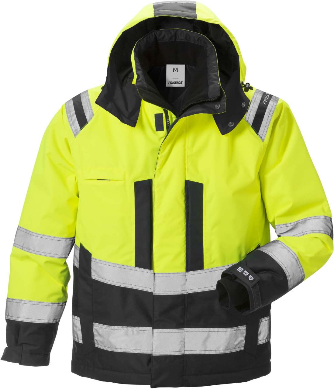 Fristads Vinterjacka Airtech® 4035 GTT, Klass 3 Varsel Gul/Svart L