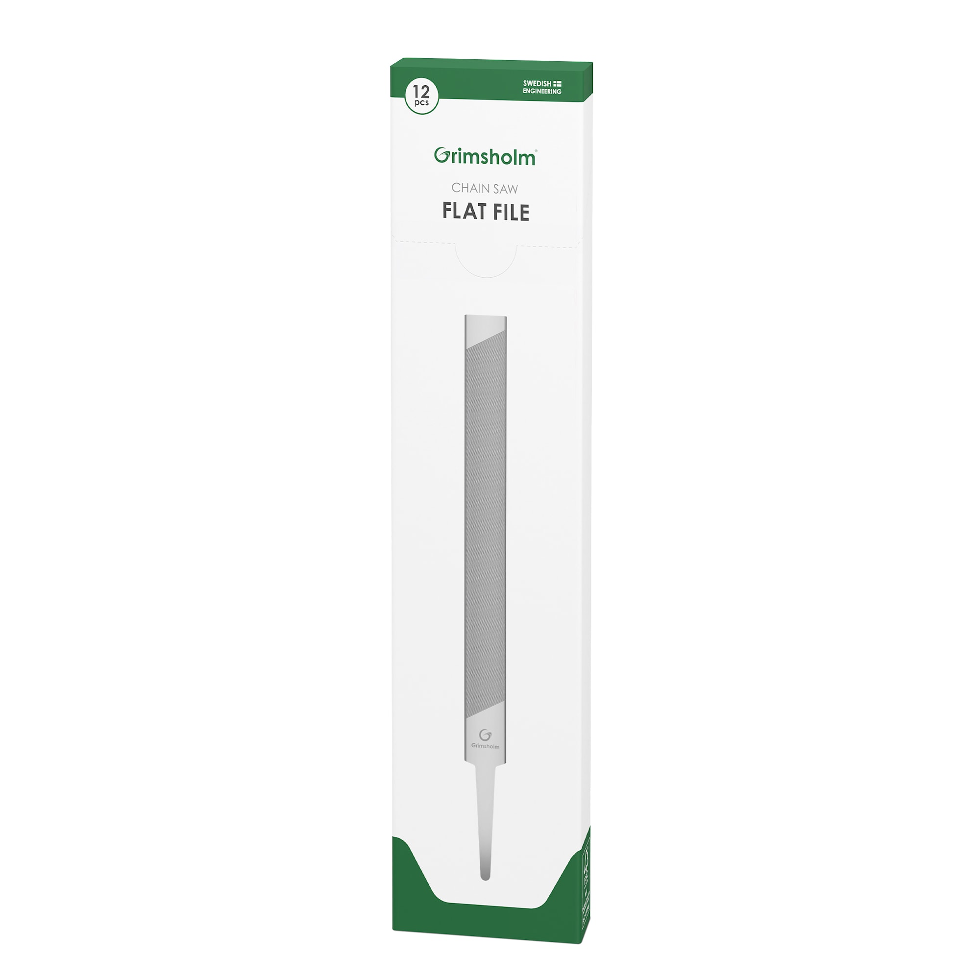 Grimsholm Flat file Premium Cut, 12 pcs