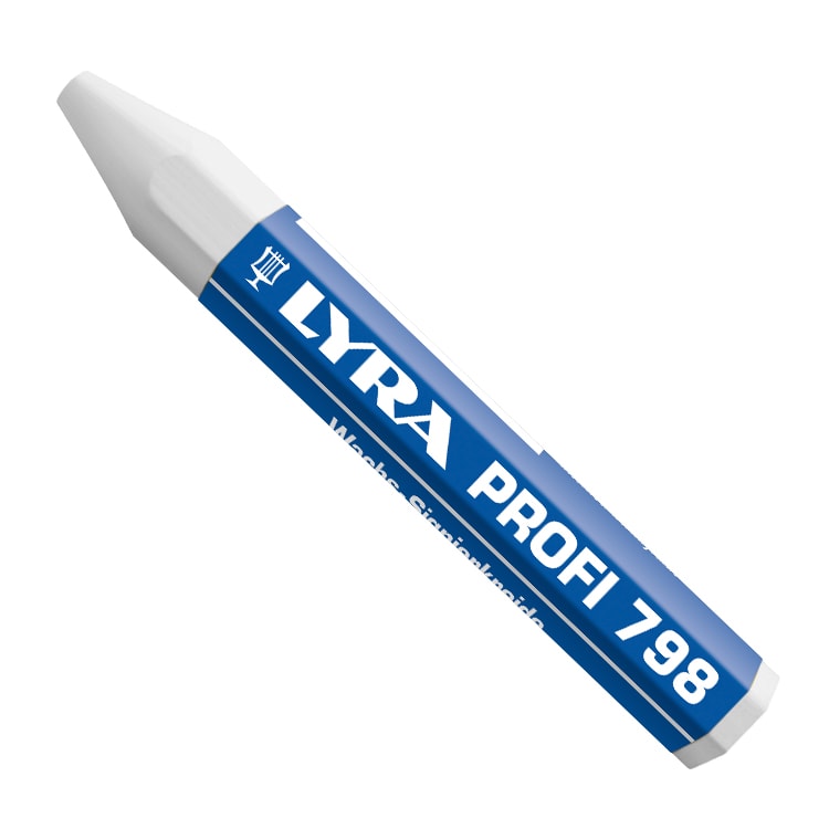 Lyra Märkkrita Vit 12x95mm 12-pack