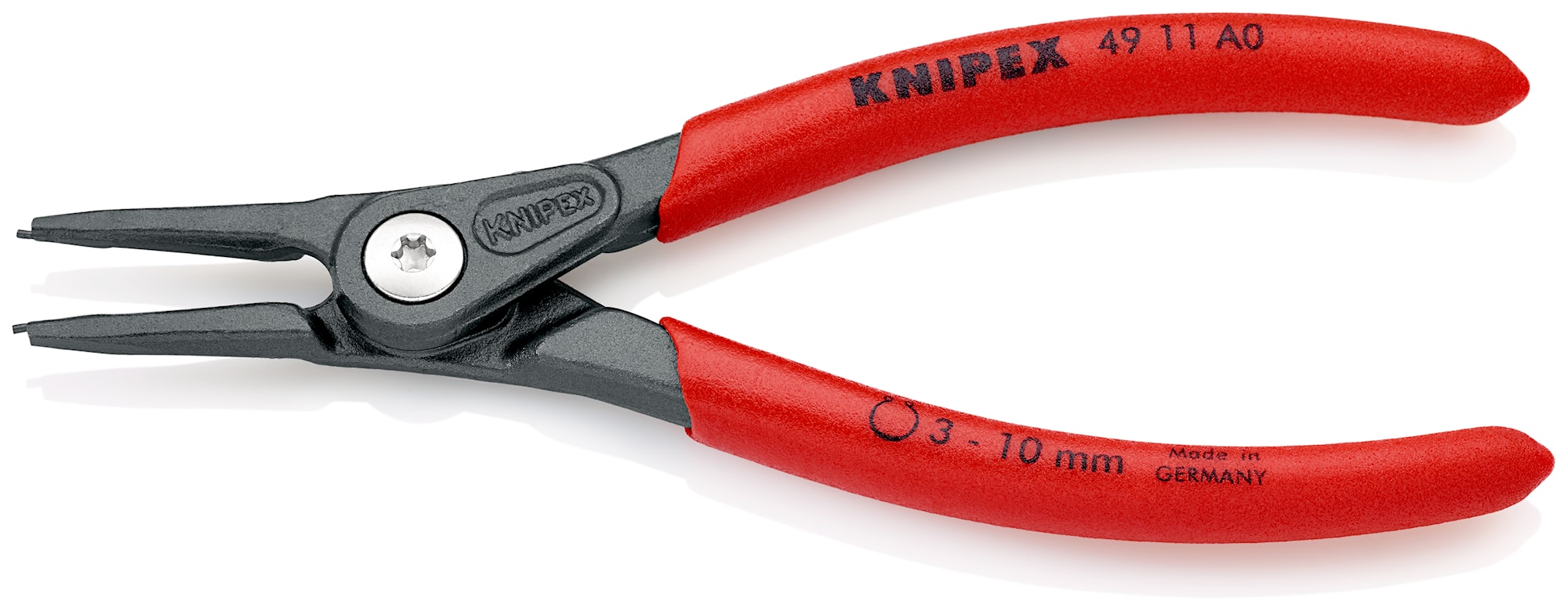 Knipex Seeger-pihdit 4911 A sisäinen, suora