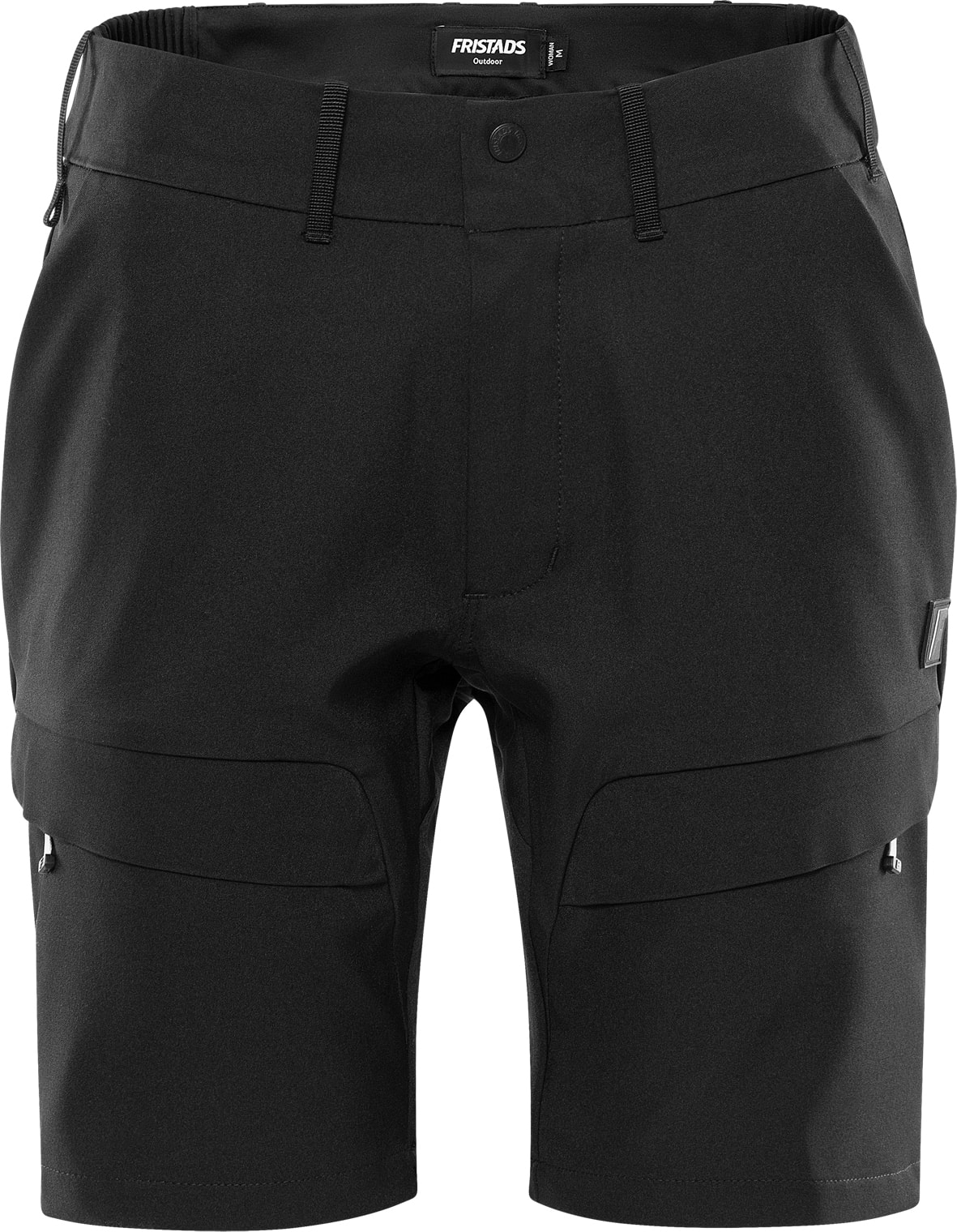 Fristads Shorts Stretch Zircon Dam - Svart M -