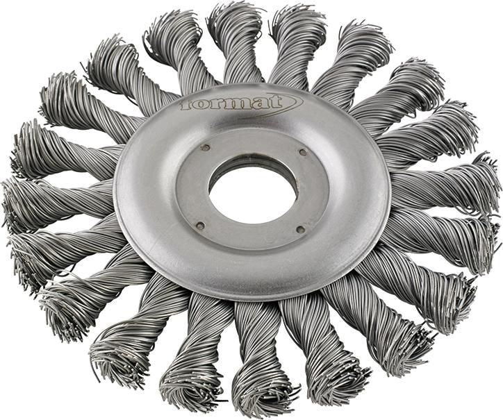 Format Kiekko­harja 22,23 mm 0,50 mm, punottu, teräs