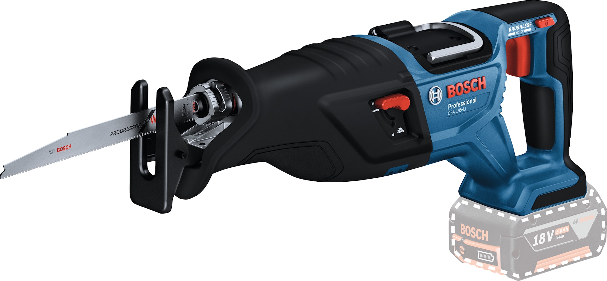 Bosch Tigersåg GSA 18V-28 utan batteri och laddare