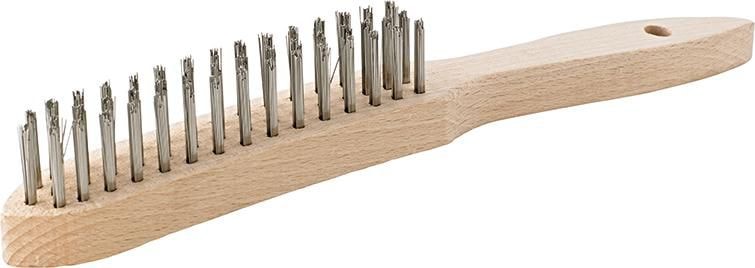 Format Handstålborste Rostfri 2-radig