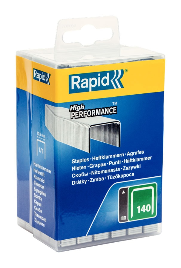 Rapid Häftklammer 140/8mm, galvad, 5000-pack