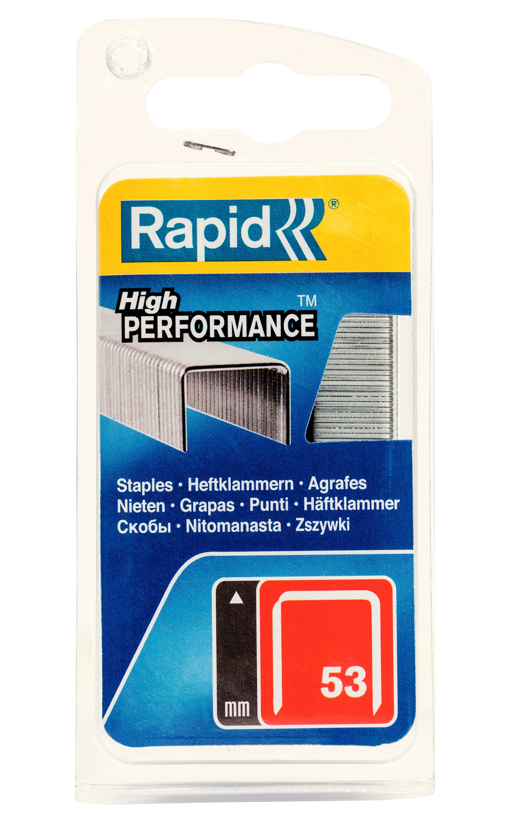 Rapid® klammer typ 53 / 10 mm 1080-pack
