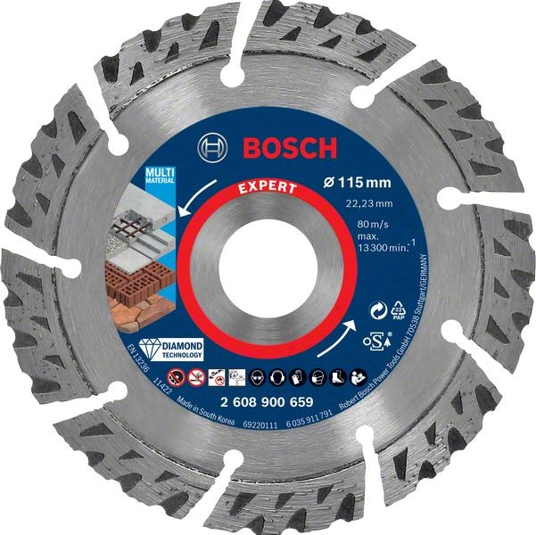 Bosch Diamond cutting disc Expert MultiMaterial