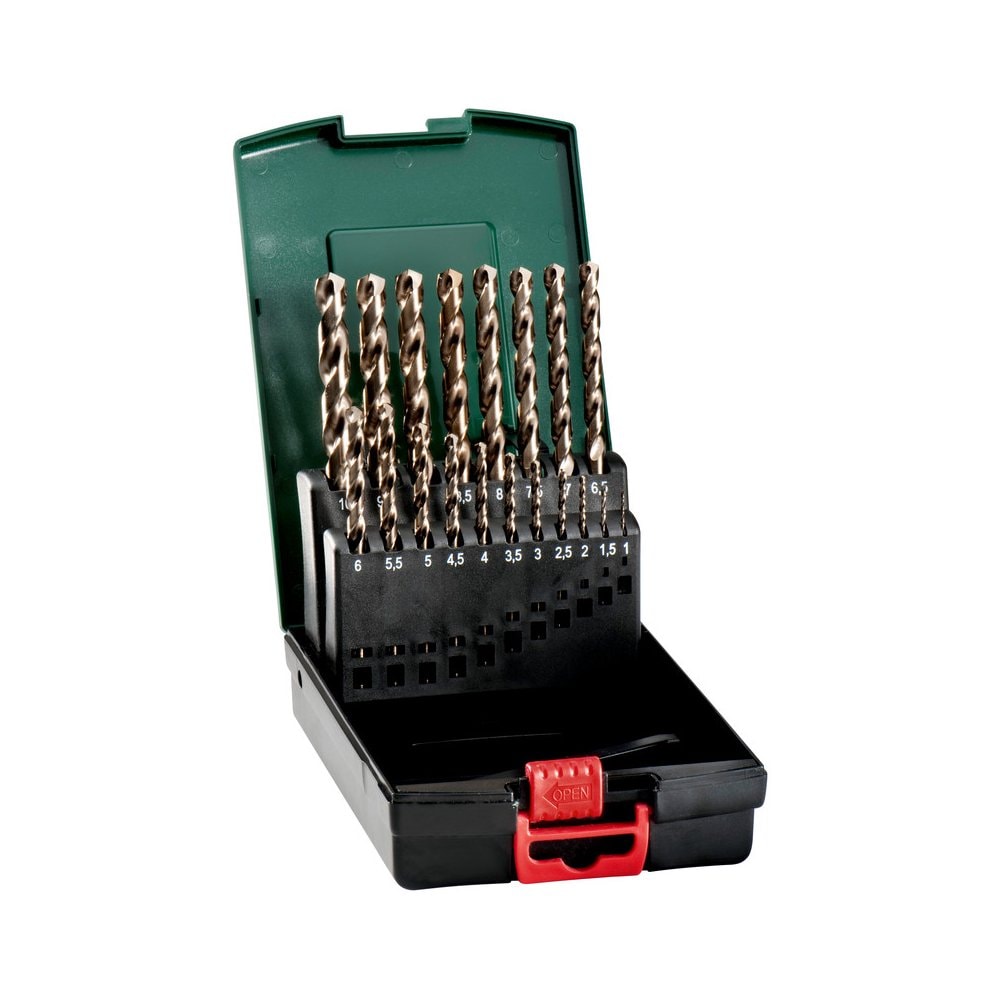 Metabo HSS-Co Kunststoffkassette SP, 19-teilig, Kunststoffkassette