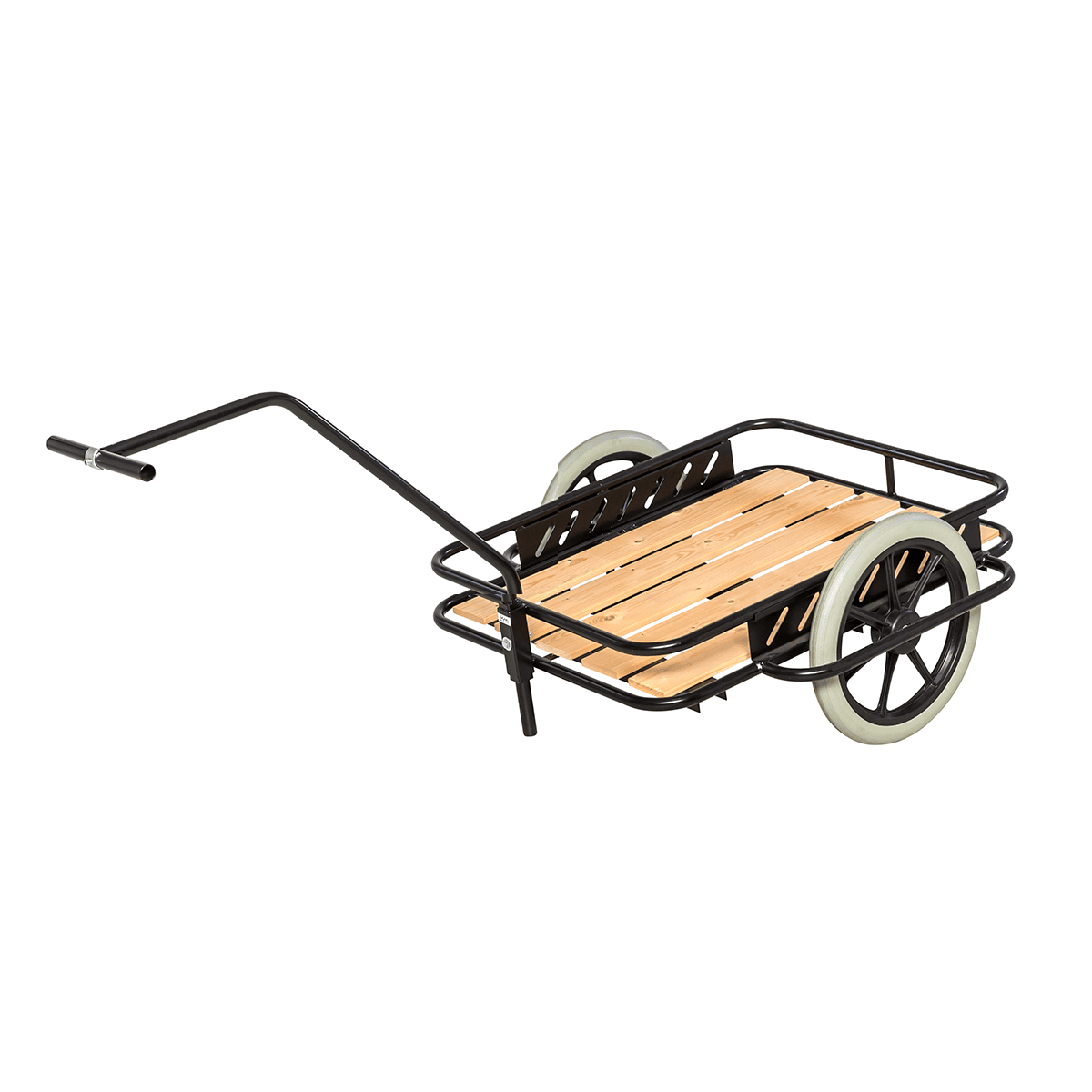 Vetokärry KM07300, 1600x910x900 mm, 150 kg, musta/koivu