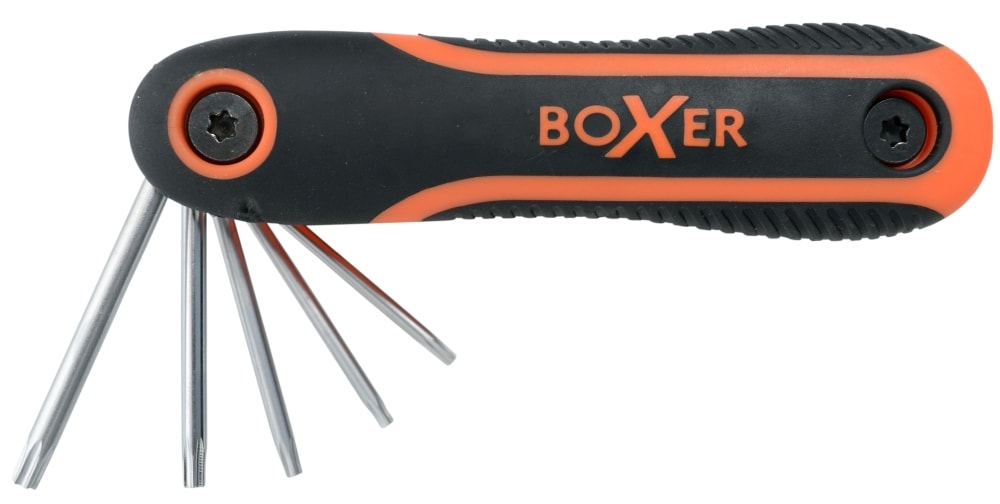 Boxer® torx-nyckelsats 8 i 1 krom-vanadin