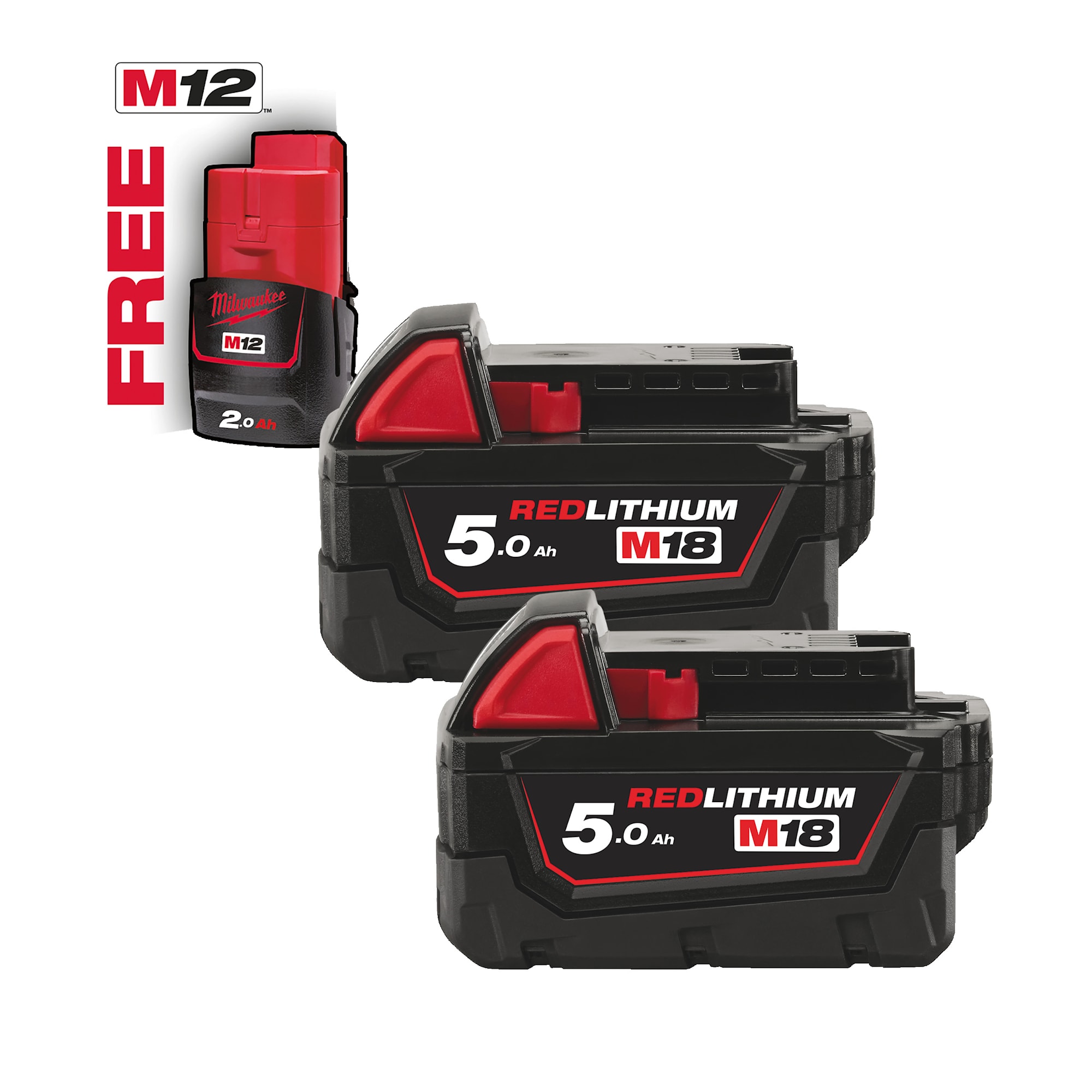 Milwaukee Batteri Kit M18 B52