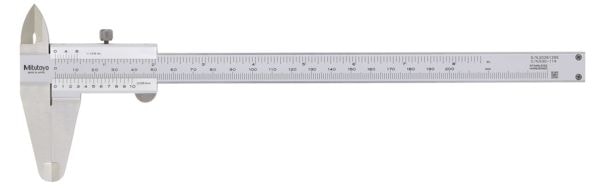 Mitutoyo Nonie skjæremåler 530-114 0-200mm, 0,05mm, flat pinne