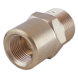 Rm De Wit Nippel M22 3/8 Inv.Gänga