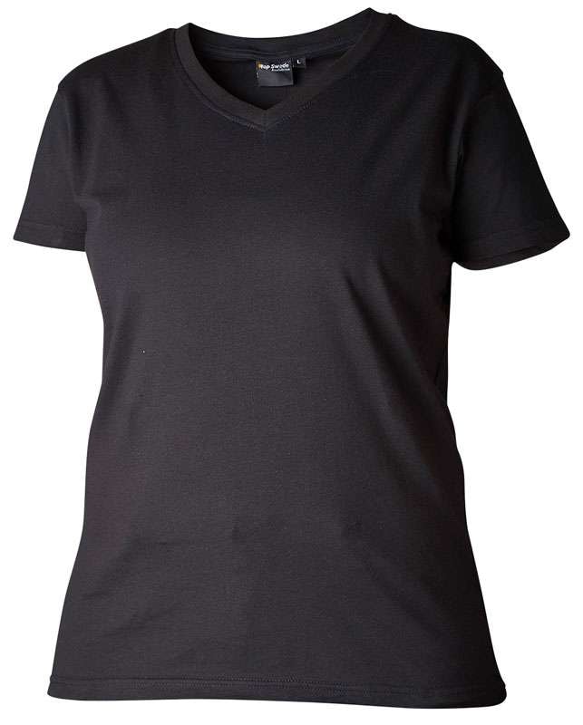 Top Swede T-Shirt 202 Dam Svart 2XL