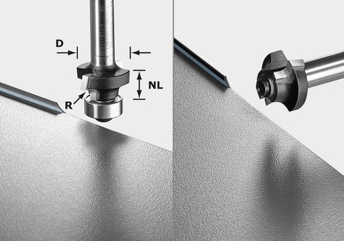 Festool Pyöristysjyrsin HW S8 OFK