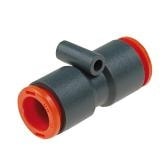 Metal Work Pneumatic Instickskoppling komposit skarv för 4x6mm