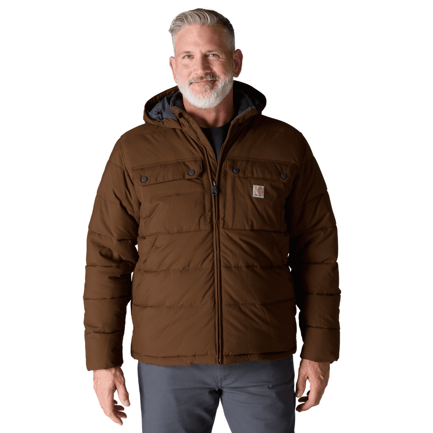 Carhartt Montana Loose Fit Insulated Jacka Herr Red Duck