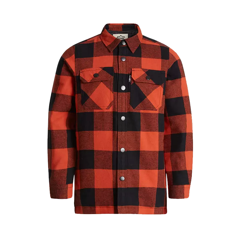 Tuxer Darwin Fodrad Skjorta Barn Rust Clay