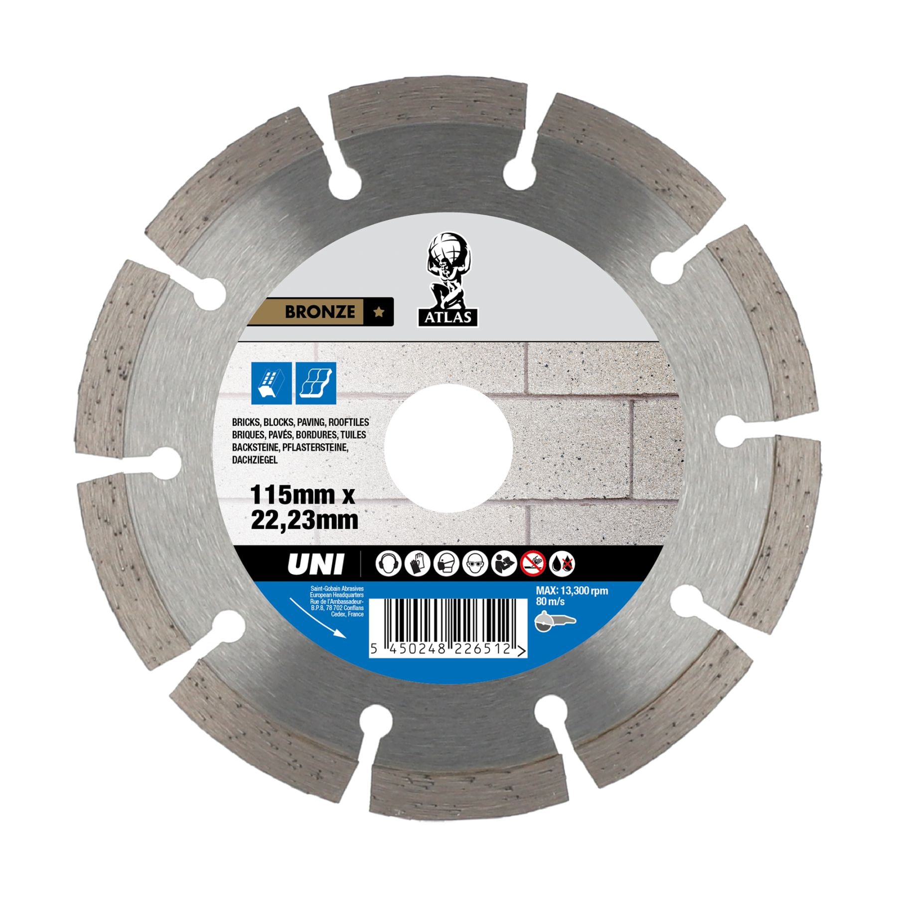 Norton Diamantklinga Atlas