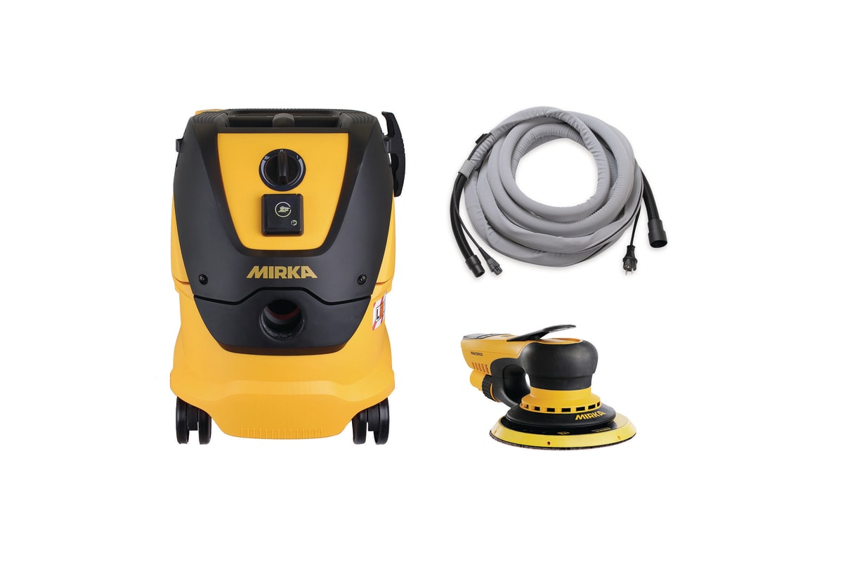 Mirka Kit DEROS & DE 1230 L PC + slang 10m