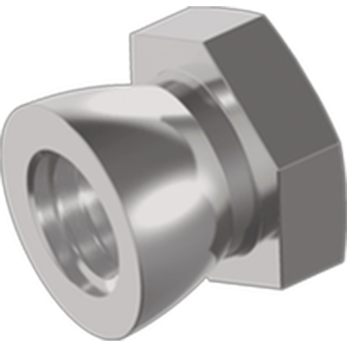 Kongamek Elförzinkad Säkerhetsmutter