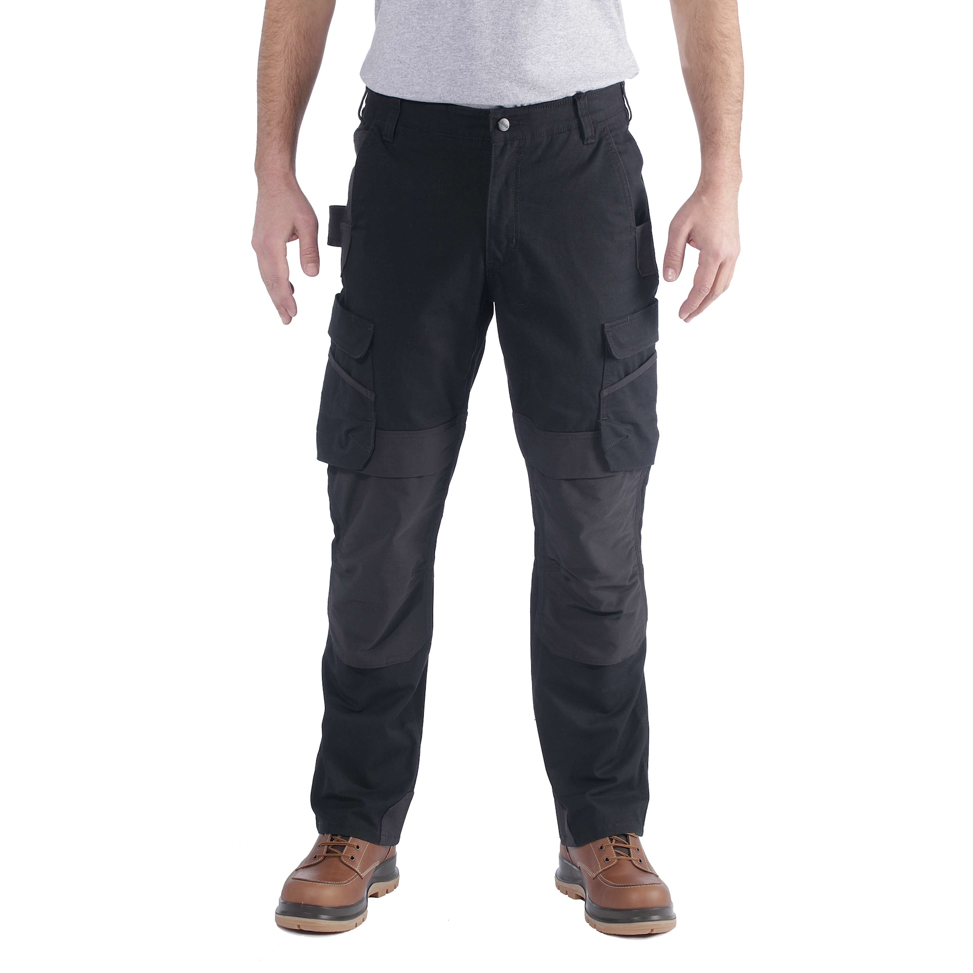 Carhartt Steel Cargo Byxor Herr Black