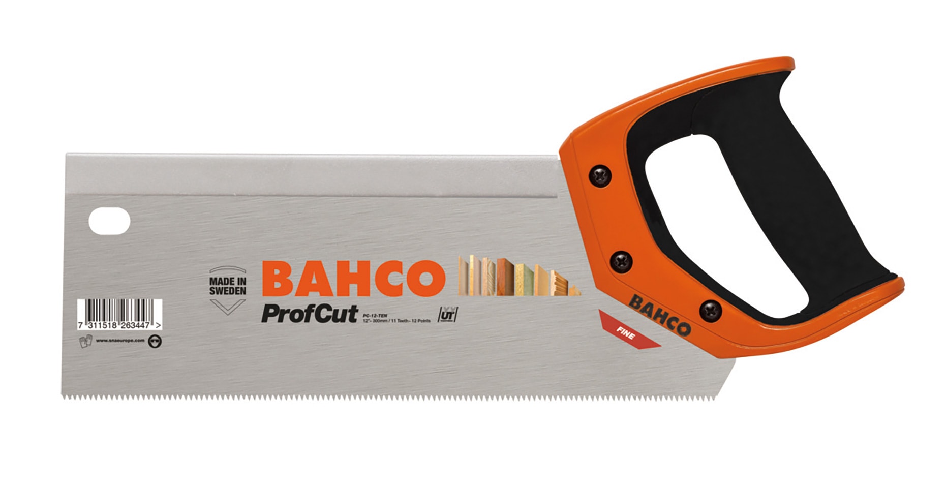 Bahco selkäsaha ProfCut PC-12-TEN, 12"/300 mm, UT 11/12 TPI