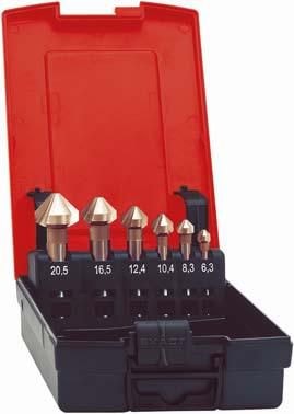 Format Konisk forsenkningssett DIN 335C HSS 90gr 6,3-20,5mm
