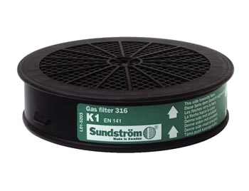 Sundström Gassfilter SR 316 K1 5-pakning