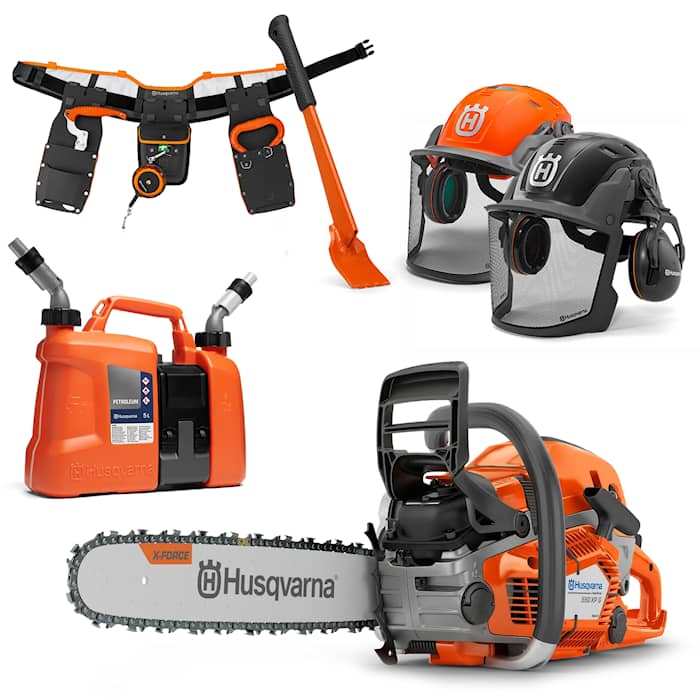 Husqvarna 550XP Mark II Ammattilaisen Paketti