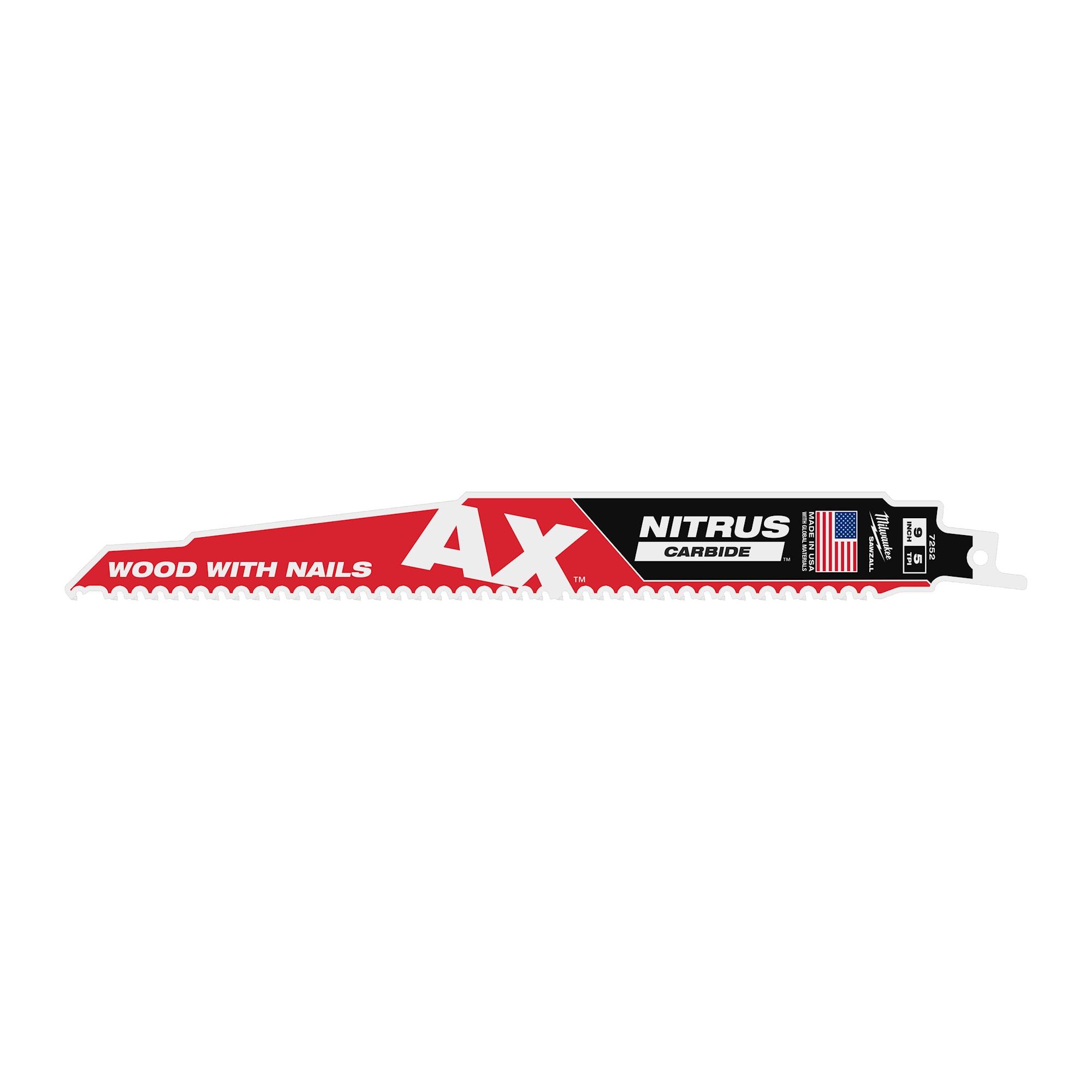 Milwaukee Puukkosahant AX NITR 230 x 5T