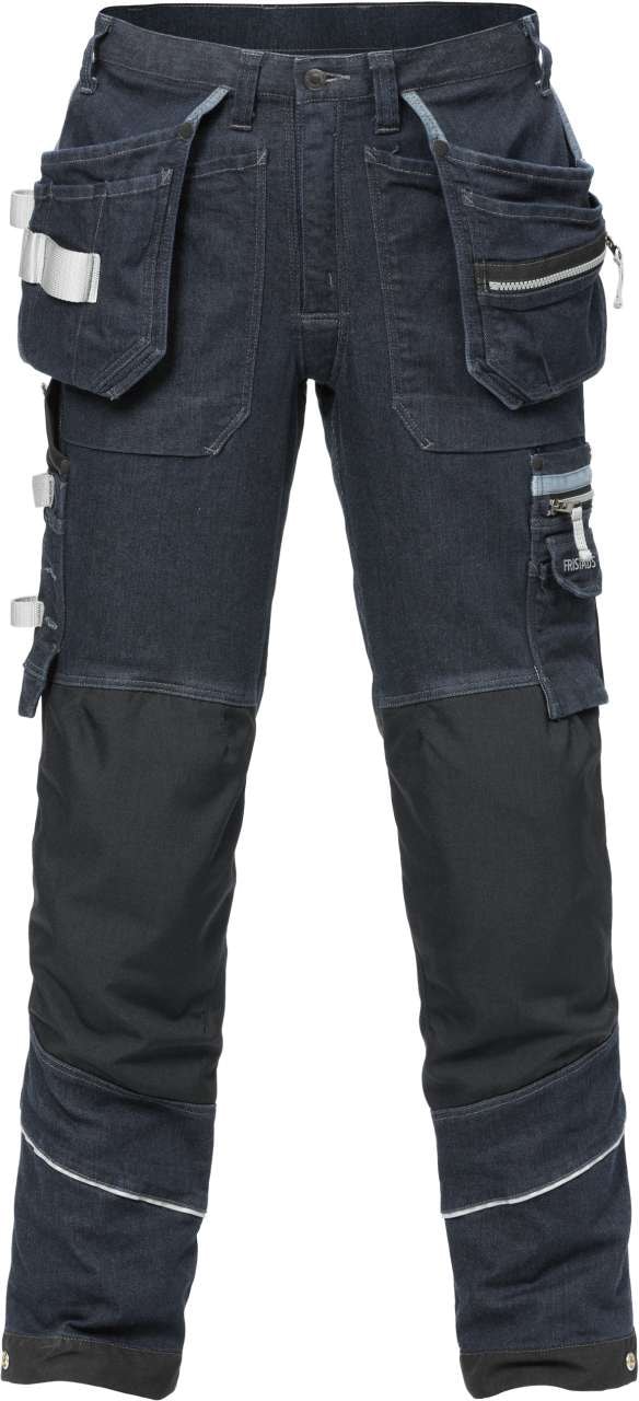 Fristads Håndverker denim stretchbukser 2131 DCS Indigoblå D112