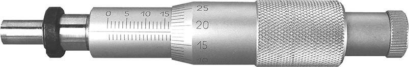 Format Mikrometri­pää, lukema 0,01 mm