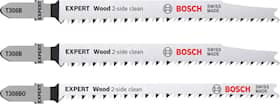 Bosch Sticksågblad Expert 'Wood 2-side clean' sats T308B/BO, 3 delar