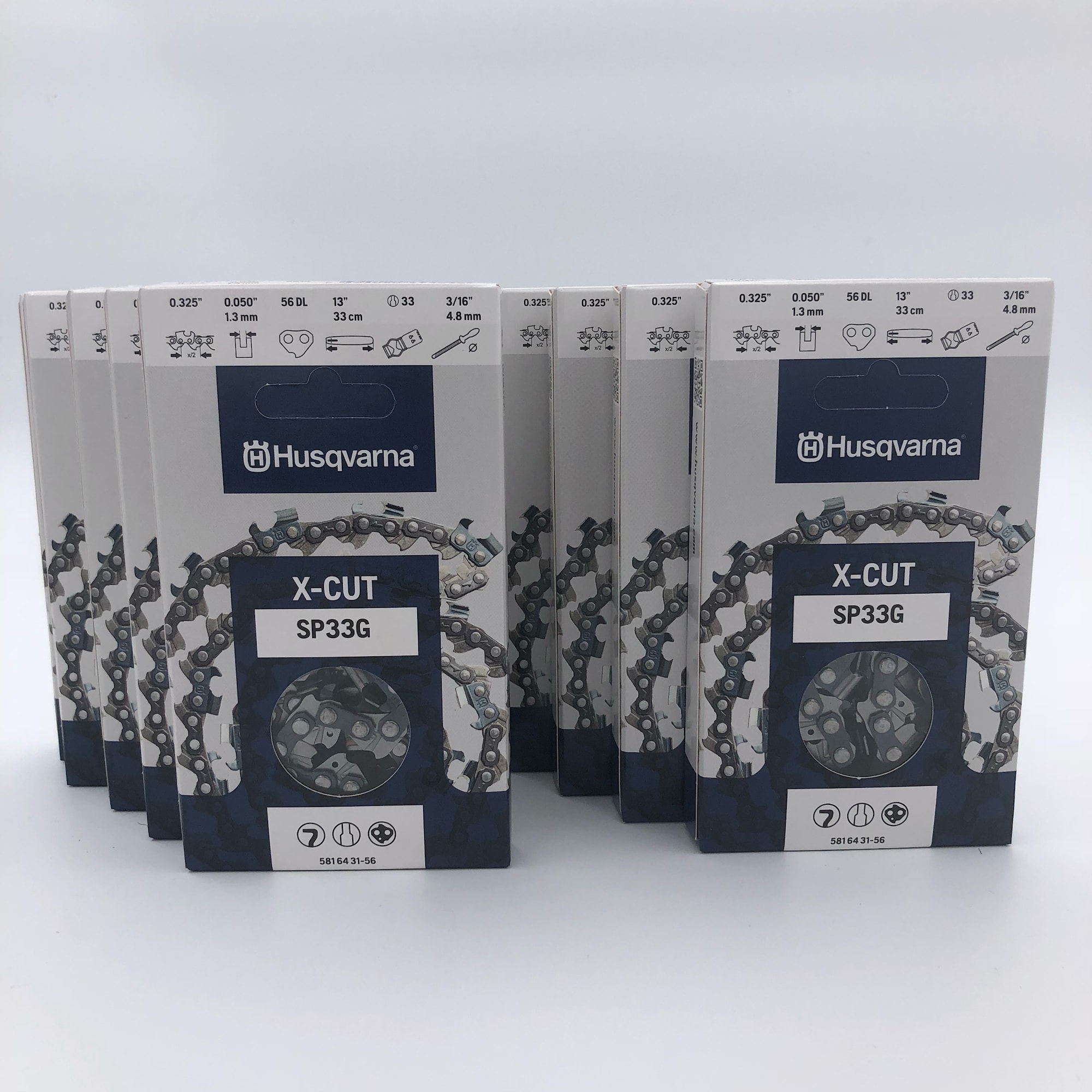 Husqvarna 15'' .325'' 1.3mm 64dl X-Cut Kedjor