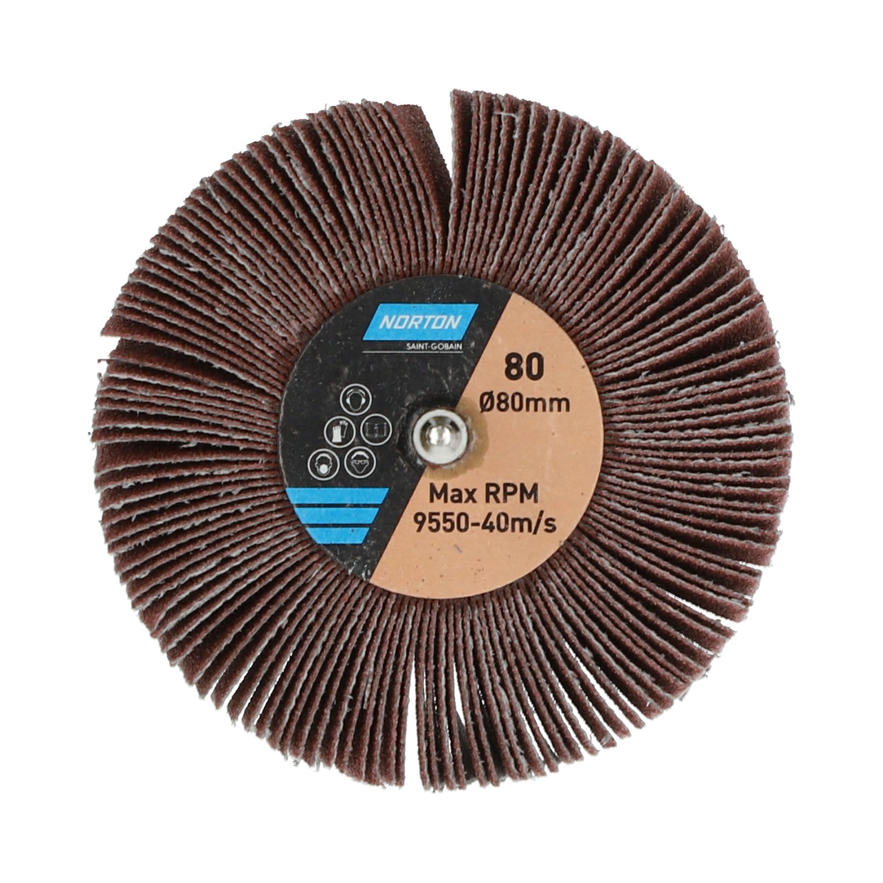 Norton Lamellslipstift 80x30x6mm