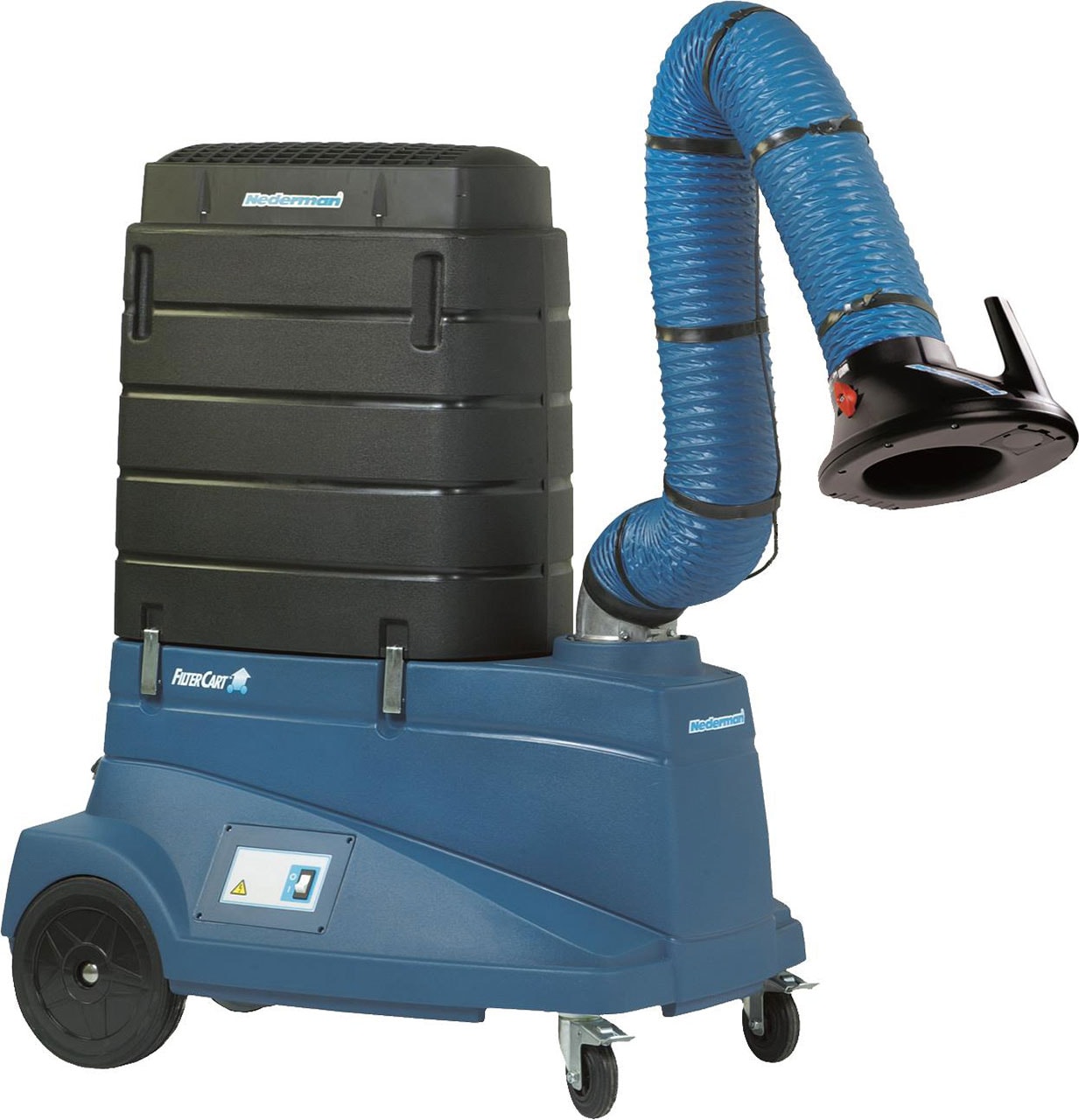 Nederman Svetsutsug mobilt Filtercart+ 230V 3,0m utan lampa