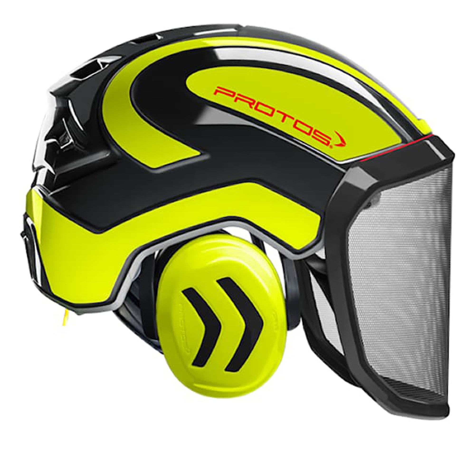 Protos Integral Huggarhjelm Gul/Oransje