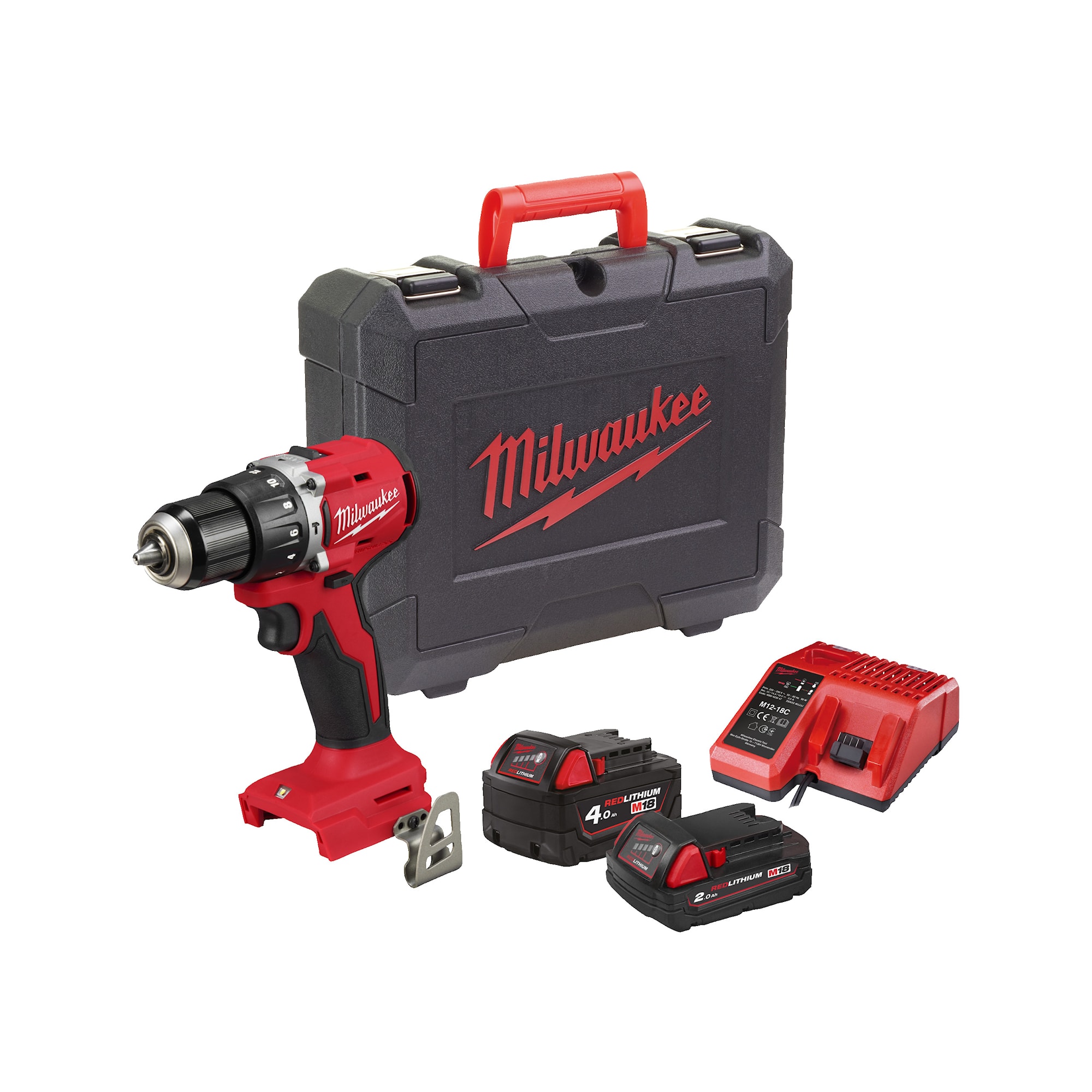 Milwaukee M18 BLPDRC-422C Slagborrmaskin