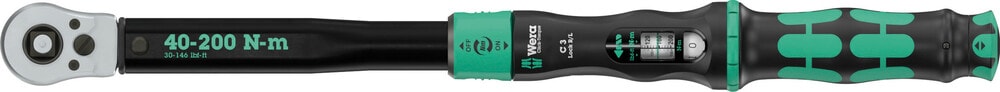 Wera Momentnyckel Click-Torque Lock C 3 R/L, justerbar