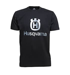 Husqvarna T-Shirt Med Husqvarna-tryck
