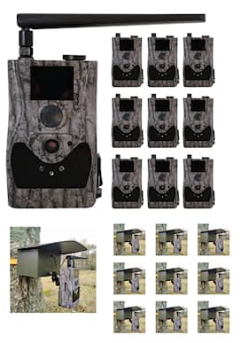 10-pack Bolyguard BG584-T2 Övervakningskamera 4G - inkl 10x3 månader Molnus-SIM