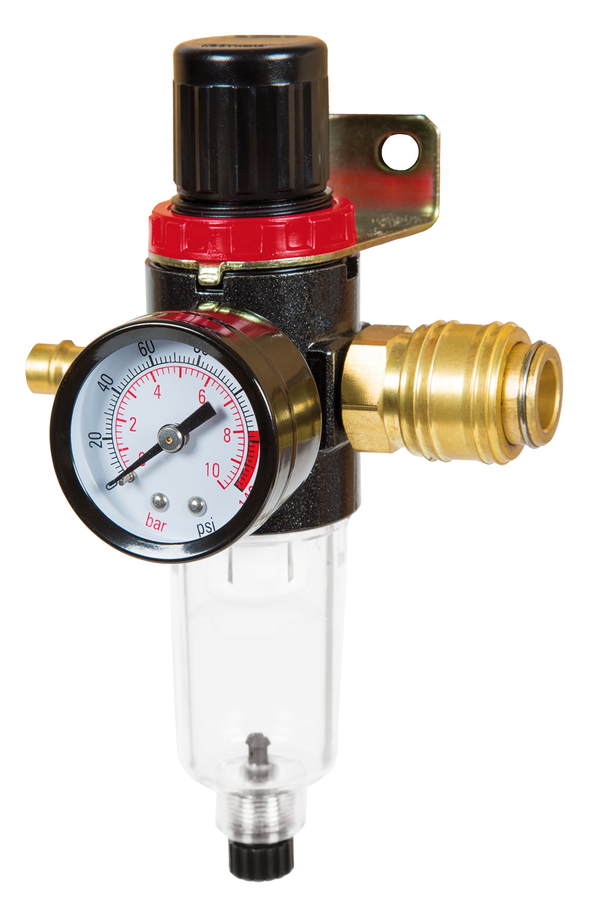 Einhell Filter pressure reducer R 1/4", Air Compressor Accessory