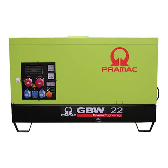Pramac Generator GBW22Y MCP (dækket) 3-faset Diesel