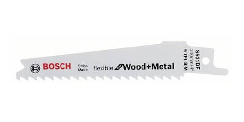 Bosch Puukkosahanterä S 511 DF Flexible for Wood and Metal