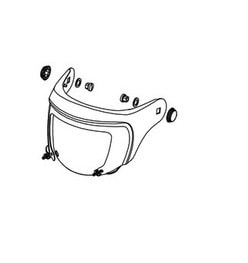 ESAB Yttre visirglas G30