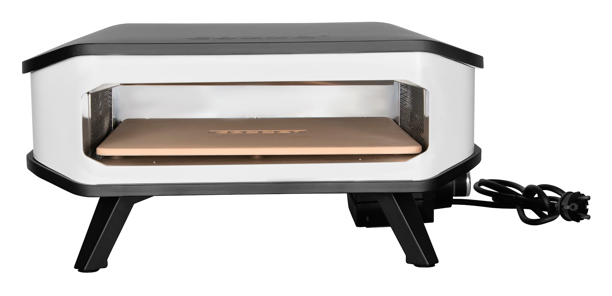 Cozze® 17" el-pizzaugn med frontlucka