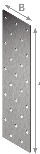 Arvid Nilsson Hålplatta 80x300x2mm FZV