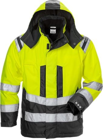 Fristads Vinterjacka Airtech® 4037 GTT Klass 3, dam Gul/Svart XS