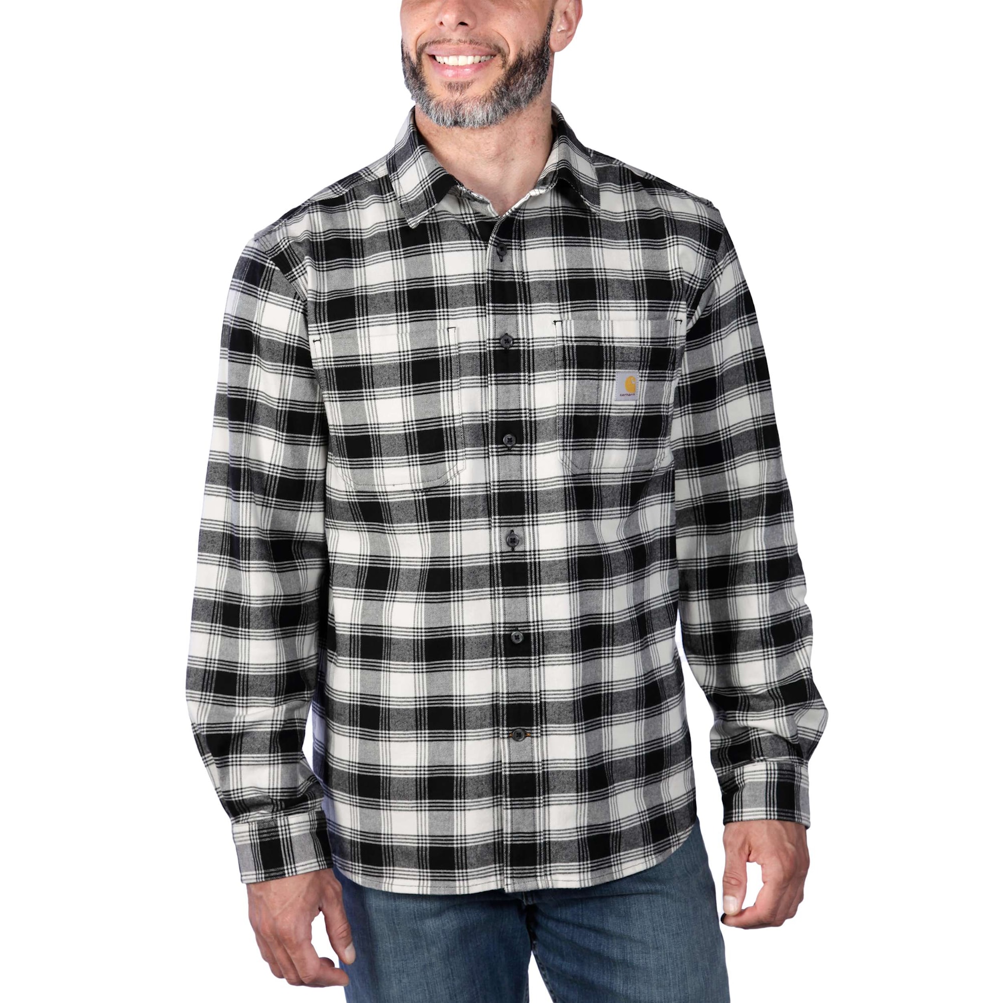Carhartt Midweight Flanellskjorta Herr Malt